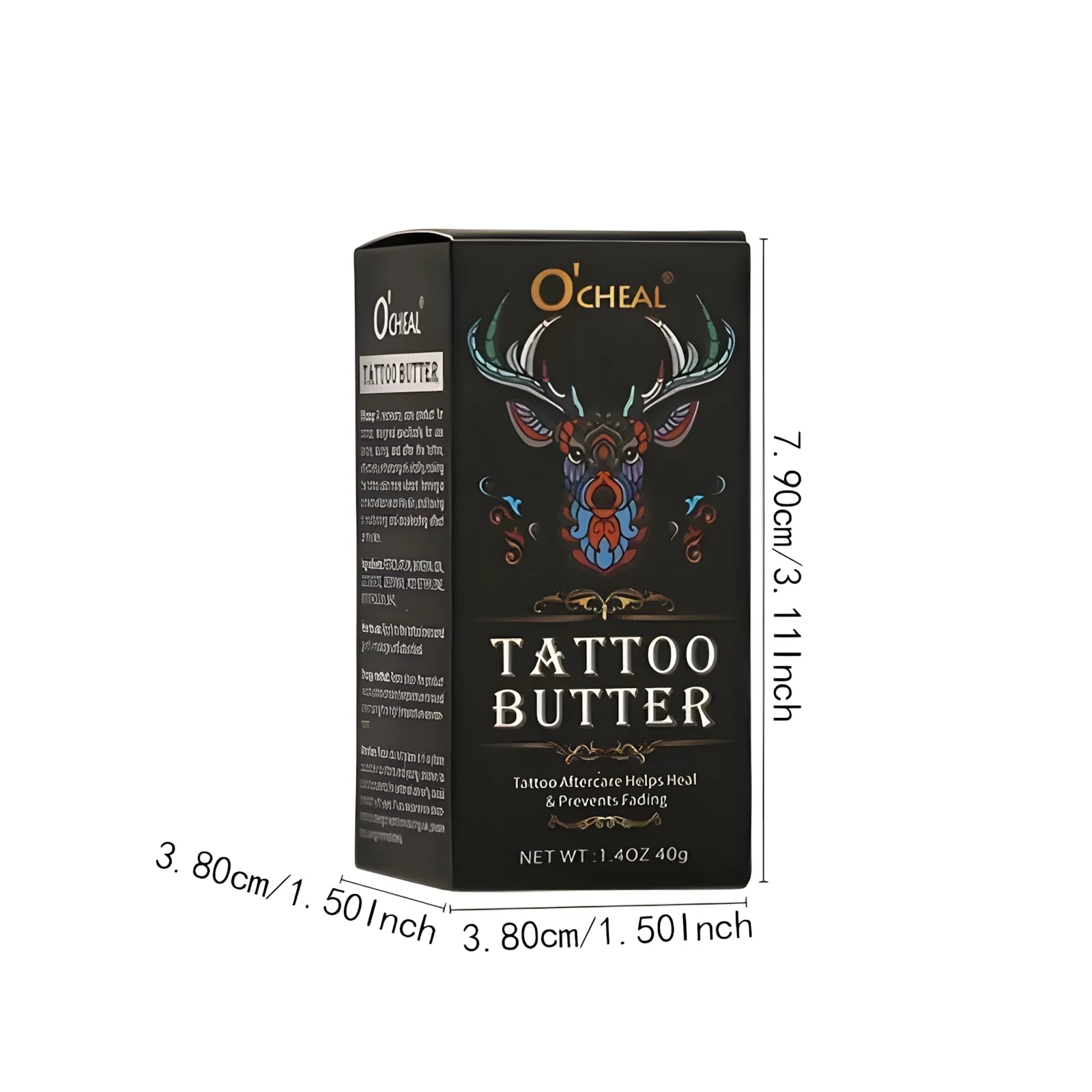 Tattoo care stick, color fixing, moisturizing, skin nourishing, gentle, tattoo embroidery, tattoo cream, rotating type